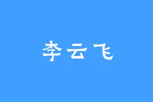 李云飞