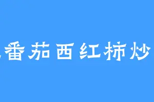 爱吃番茄西红柿炒蛋嘎