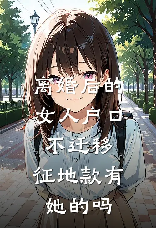 离婚后的女人户口不迁移,征地款有她的吗