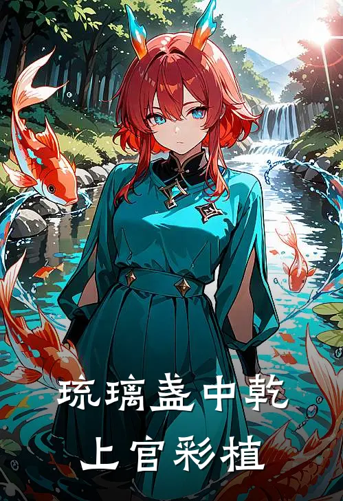 琉璃盏中乾上官彩植