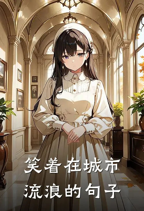 笑着在城市流浪的句子