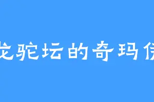 十龙驼坛的奇玛伊拉