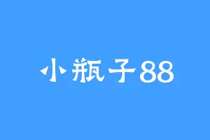 小瓶子88