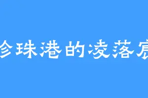 珍珠港的凌落宸