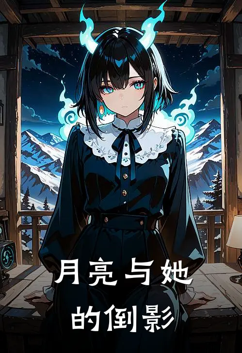 月亮与她的倒影