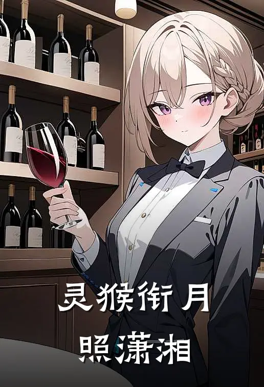 灵猴衔月照潇湘