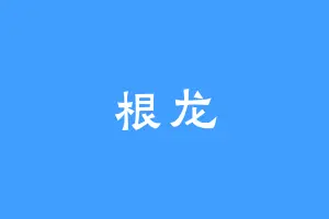 根龙
