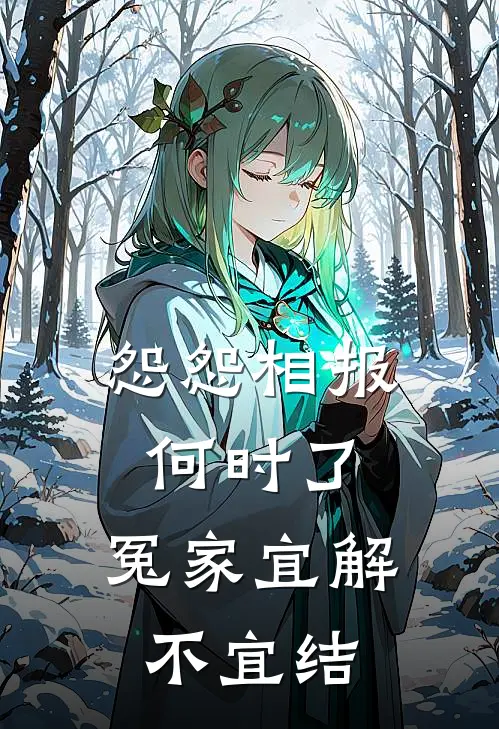 怨怨相报何时了,冤家宜解不宜结