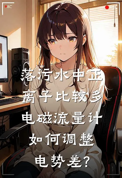 落污水中正离子比较多,电磁流量计如何调整电势差?