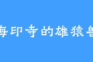 海印寺的雄猿兽