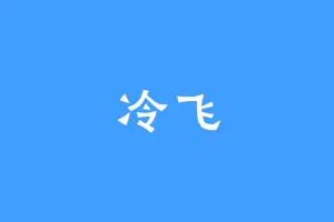 冷飞