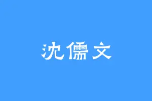 沈儒文